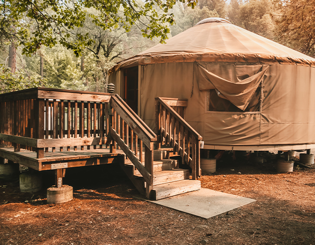 Yosemite Lakes Rental Yurt